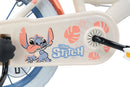 Bicicletta per Bambine 16" Disney Stitch Freni Caliper e Stabilizzatori in Acciaio Hi-Ten Beige