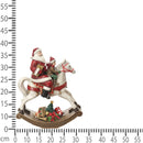 Statuina Cavallo a Dondolo 38 cm in Resina