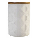 Set 3 Barattoli Ø10x15 cm 850 ml in Ceramica VdE Tivoli 1996 Geometrie