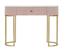 Console Montpellier Rosa 100x40x75 cm in Ferro Legno 