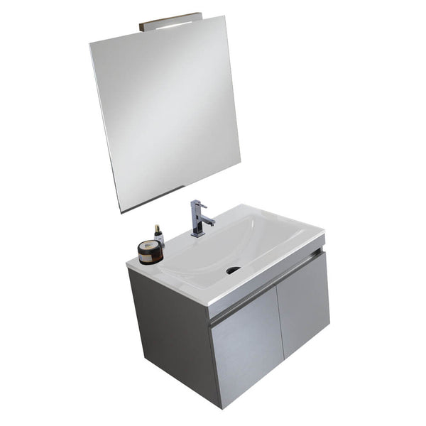 prezzo Mobile da Bagno sospeso Bali 02A Twist Platino TFT