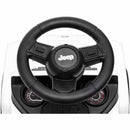 Macchina Cavalcabile per Bambini con Licenza Jeep Rubicon Bianca