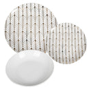 Servizio Piatti 18 Pezzi in Porcellana VdE Tivoli 1996 Charleston