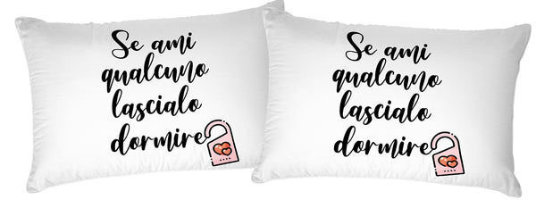 Set 2 Federe con Stampa Digitale in Cotone Printed 08 online