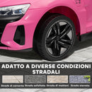 Macchina Elettrica per Bambini Licenza Audi RS 12V con Telecomando Rosa  