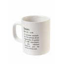 Tazza latte/milk Ø8x9,5 cm in Gres VdE Tivoli 1996 