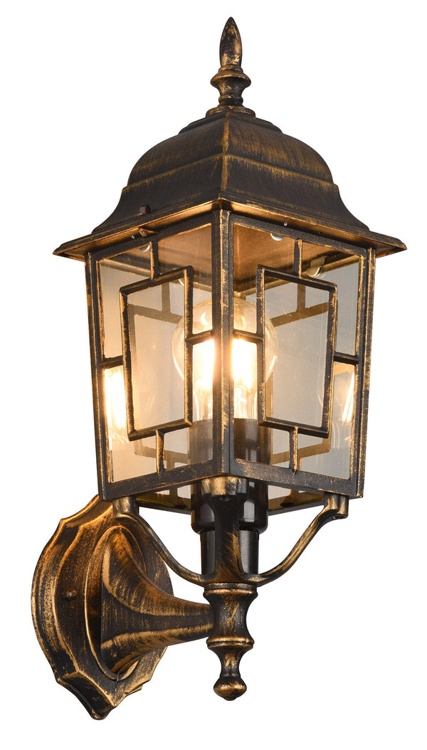 Applique da Esterno Attacco E27 in Alluminio Ruggine acquista