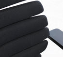 Poltrona da Ufficio Lorene 62x60x100/110 h cm in Poliuretano Nero