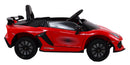 Macchina Elettrica per Bambini 12V con Licenza Lamborghini Aventador SVJ Small Rossa