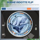 Asciugatrice ad Aria 48x40x56 cm Carico 4kg con Timer e Programma Smart in Acciaio Inox e ABS Nero      