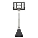Canestro da Basket Esterno Altezza Allungabile 245-305 cm Base Zavorrabile Nero