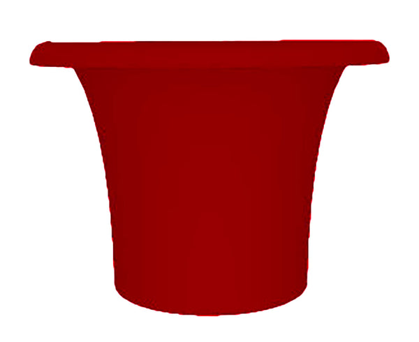 sconto Vaso Ø72x50 cm in Resina Arkema Tummy Vase Ruby