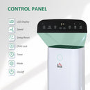 Deumidificatore d'Aria 20 Litri 378W 3 Modalità e 2 Velocità Bianco