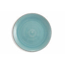 Servizio Piatti 12 Pezzi in Gres VdE Tivoli 1996 Baita Acqua Ocean