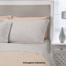 Set Lenzuola Cotone Sopra Sotto con Angoli e Federe Cober Burbon Grigio Varie Misure
