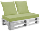 Cuscini per Pallet 120x80 cm Seduta e Schienale in Similpelle Mariotti Belem Lime
