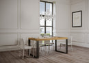 Tavolo Allungabile 180-440x90x77 cm Tecno Premium Quercia Naturale