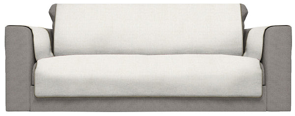 online Copridivano con Copri Braccioli in Poliestere Panna Varie Misure