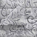 Trapuntino Estivo in Microfibra 100 gr con Stampa Ornato Basic Varie Misure