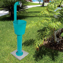 Fontana da Giardino con Doppio Rubinetto e Secchio Belfer 42/ARRC Cactus Antracite