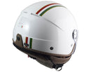 Casco Jet per Scooter Visiera Sagomata CGM Italia 109I Bianco Varie Misure