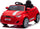 Macchina Elettrica per Bambini Licenza Fiat 500 12V Rosso