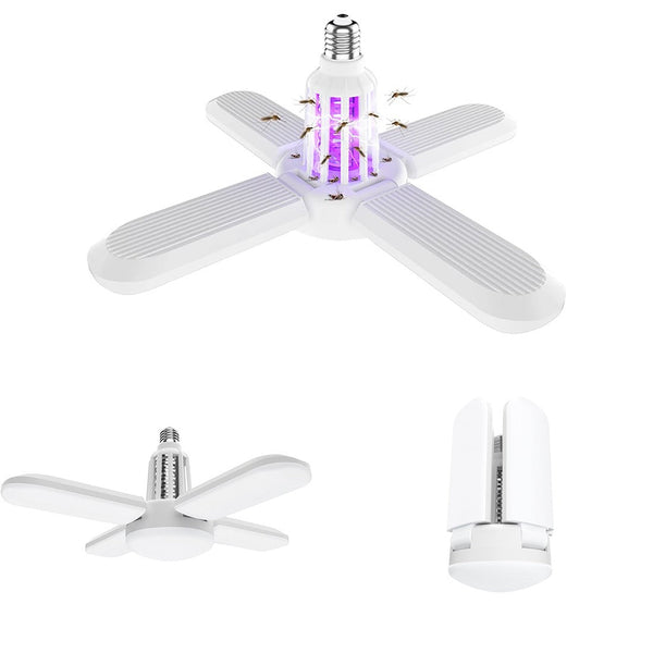 Lampadina Antizanzare LED UV a Ventaglio Pieghevole prezzo