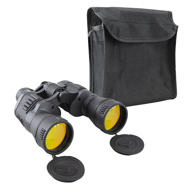 Binocolo Professionale 19x5x19 cm Ingrandimento 20X con Cinghia e Borsa Nero