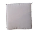 Cuscino Real Seduta 39x39x4 cm in Poliestere Grigio