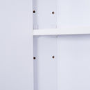 Specchio Armadietto da Bagno Pensile Bianco 50x90x12 cm 