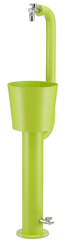 Fontana da Giardino con Doppio Rubinetto e Secchio Belfer 42/ARRC Cactus Verde Acido