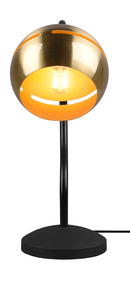 Lampada da Tavolo da Interno Attacco E14 in Metallo Ottone Opaco