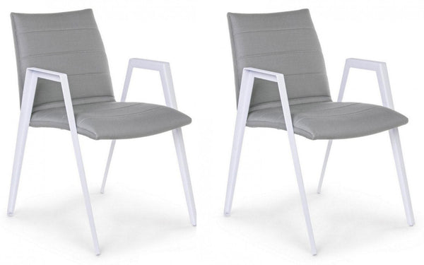 Set 2 Sedie 57x65x84h cm con Braccioli Axor prezzo