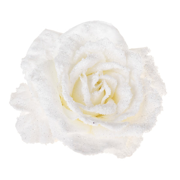 online Set 24 Rosa con Clip.Ø15 cm Bianco