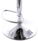 Sgabello con Alzata a Gas e Seduta Girevole in Abs Vandi Rosso