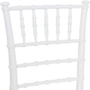 Set 2 Sedie 39x40x91 cm di Chiavari Design Classico Bianche
