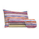 Set Lenzuola con Stampa Sopra Sotto e Federe Strisce