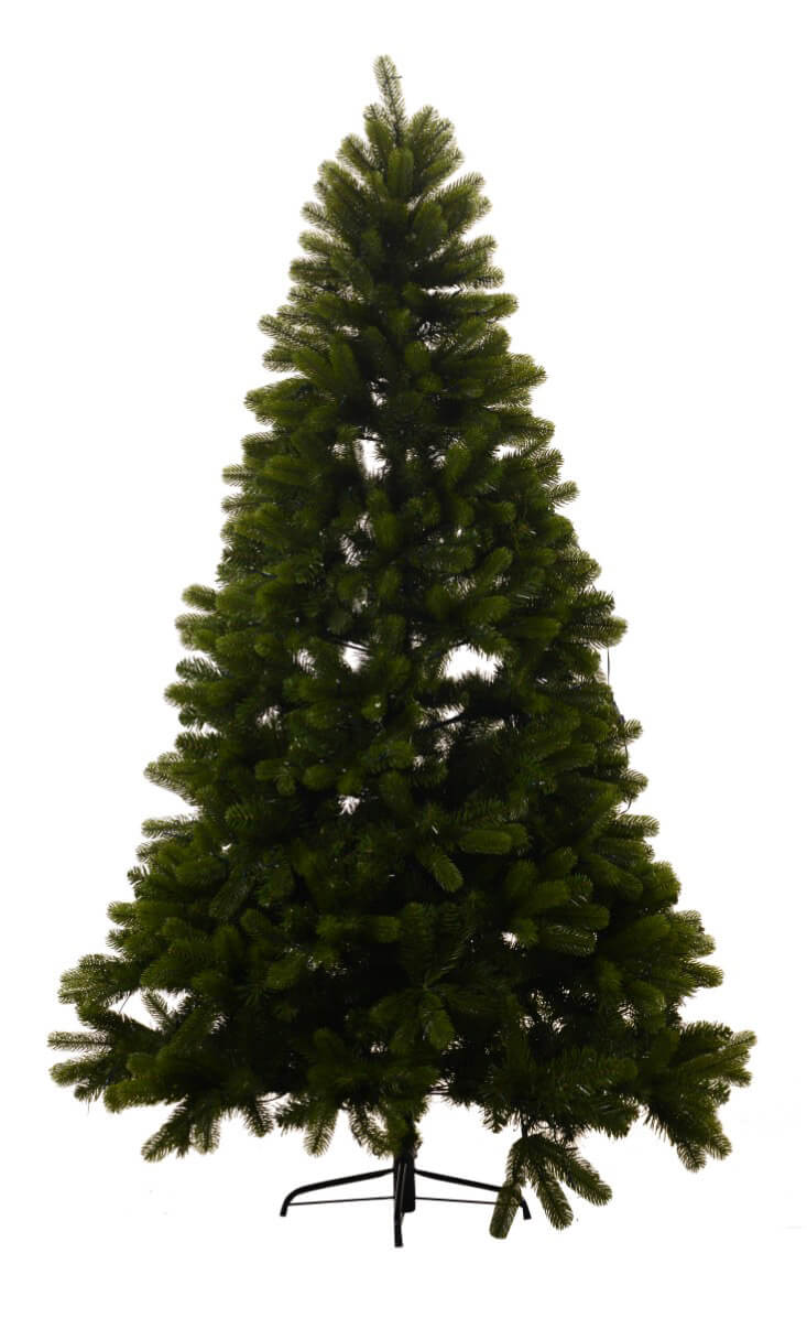 Albero di Natale Luminoso H210cm Monte Vettore Verde