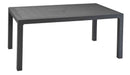 Tavolo da Giardino 160,5x94,5x74,5 cm in Resina Keter Melody Antracite