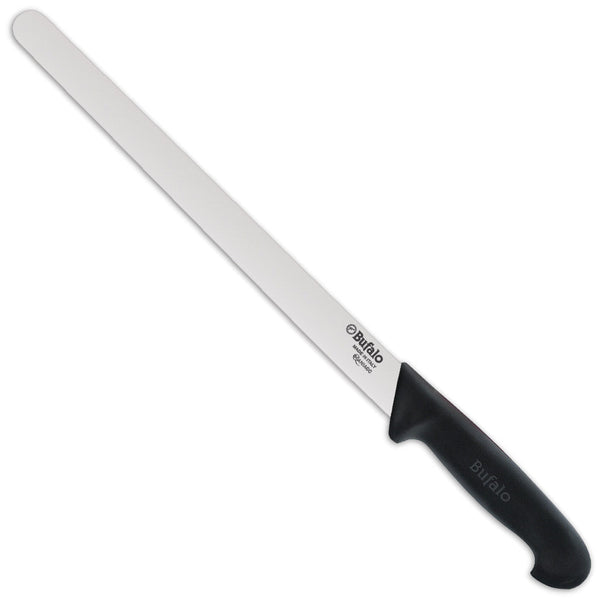 sconto Coltello per Prosciutto Extra Stretto Lama 26 cm Bufalo S105/26 Manico Nero