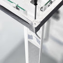 Box Doccia Angolare 2 Ante Scorrevoli in Cristallo Acidato 6mm H195 Bonussi Sofie Varie Misure