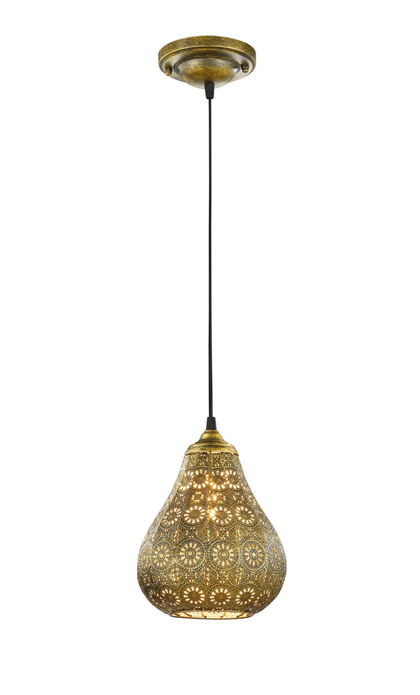 Lampada a Sospensione da Interno E14 in Metallo Ottone Invecchiato online