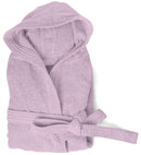 Accappatoio in Spugna 100% Cotone Lilla