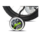 Bicicletta per Bambini 16" BMX Freni Caliper e Stabilizzatori in Acciaio Hi-Ten Verde