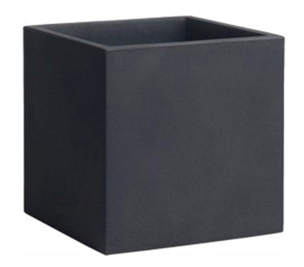 Vaso 50x50 cm in Resina Arkema Iris Vase Antracite acquista
