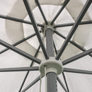 Ombrellone da Giardino Ø2,7 m Palo Ø48 mm in Alluminio Kraus Tre Bianco