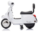 Piaggio Mini Vespa PX150 Elettrica 6V per Bambini Bianca