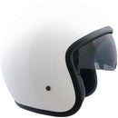 Casco Jet per Scooter Occhiale Interno CGM Vintage 133A Bianco 