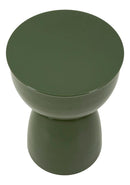 Tavolinetto Yao Verde Ø31x46 cm in Metallo Verde      
