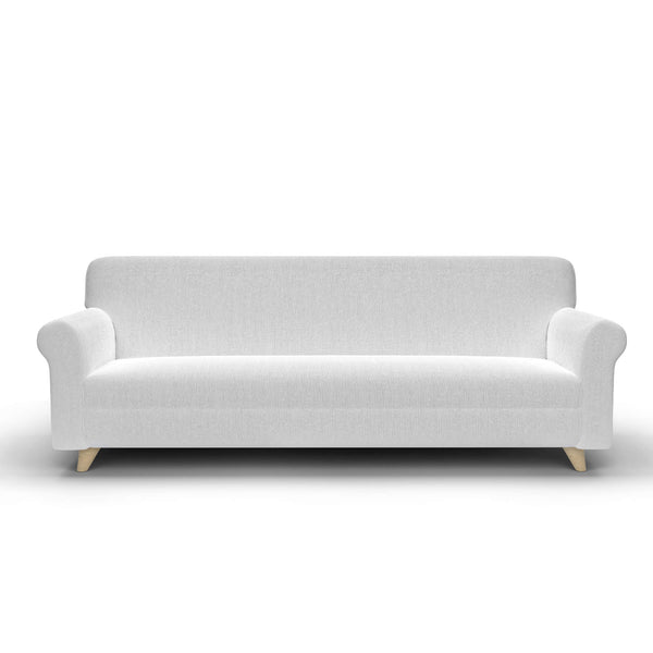 Copridivano 1, 2 E 3 Posti Elasticizzato in Tessuto Bianco online